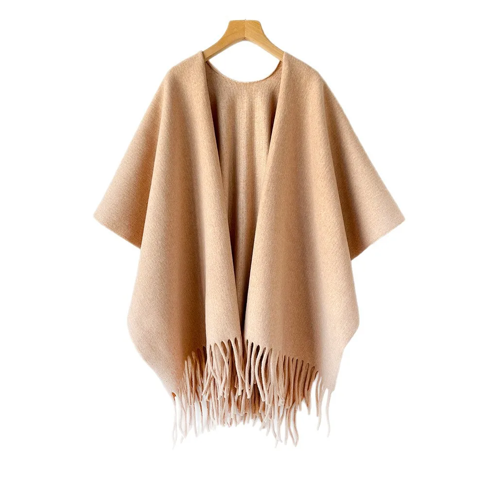 Winter Sjaal Cape Dames Dikke  - Woven Scarf Blanket recensie en prijs