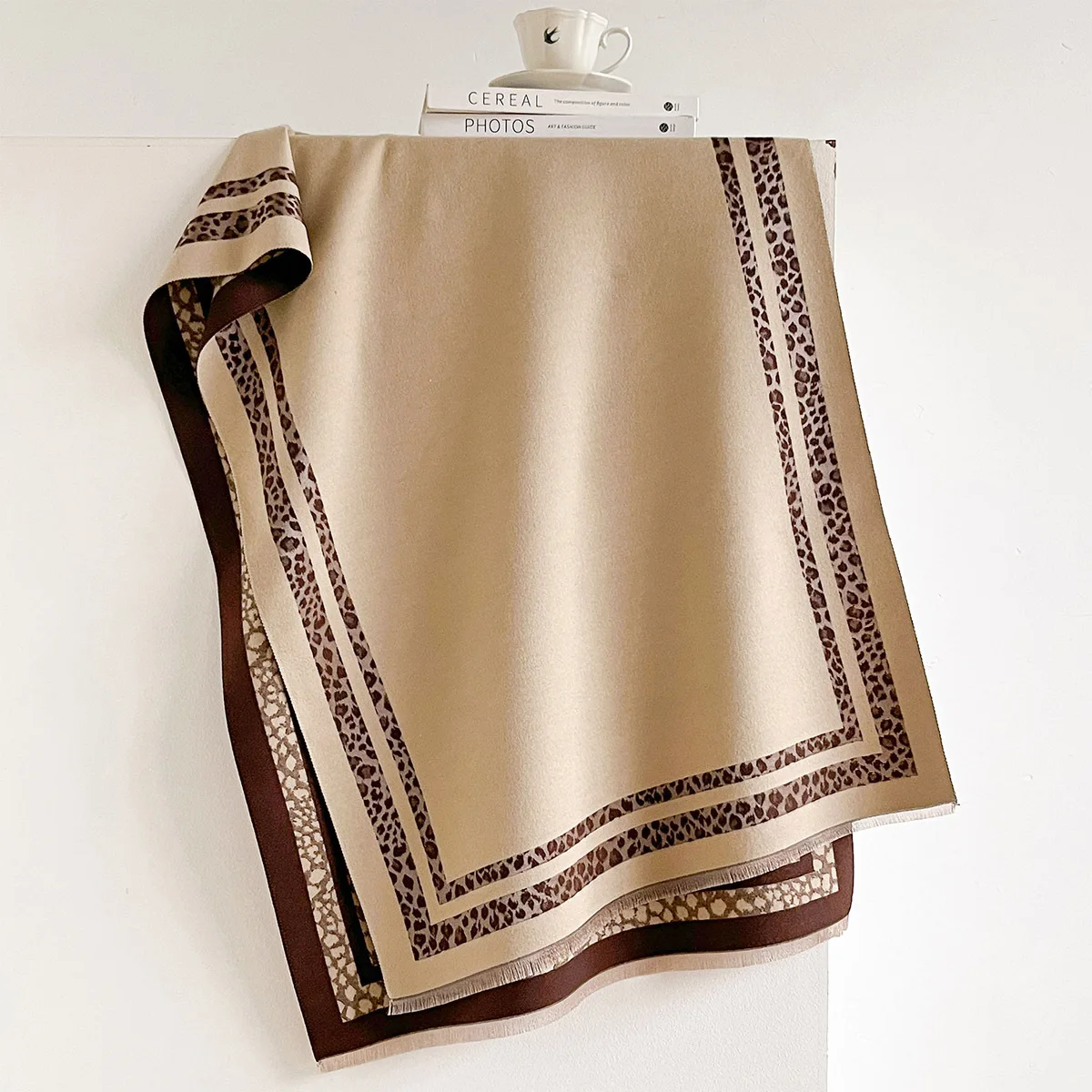 Winter omkeerbare warme grote  - Woven Scarf Blanket recensie en prijs