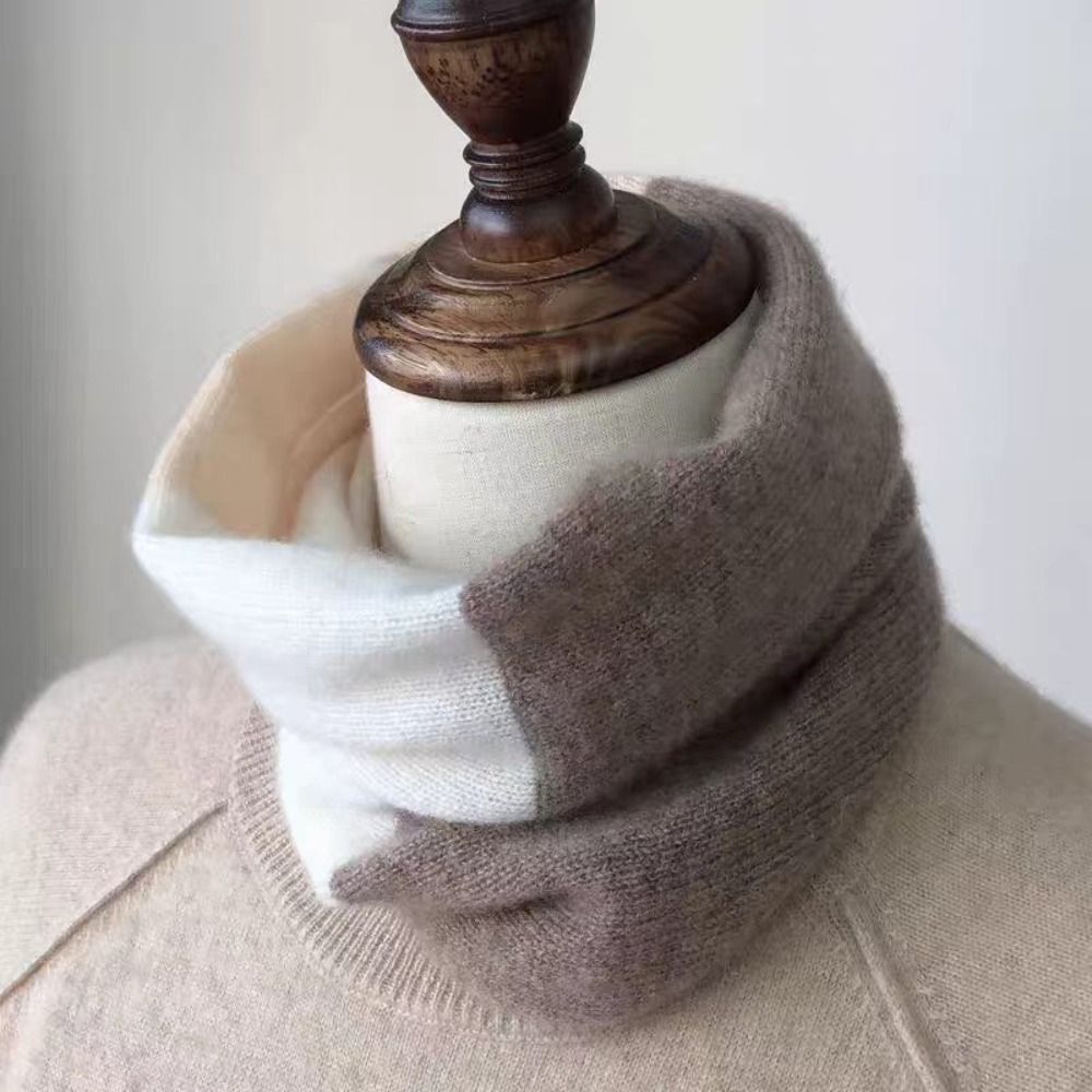Zachte, gekleurde Infinity-sja - Infinity Scarf Knit recensie en prijs