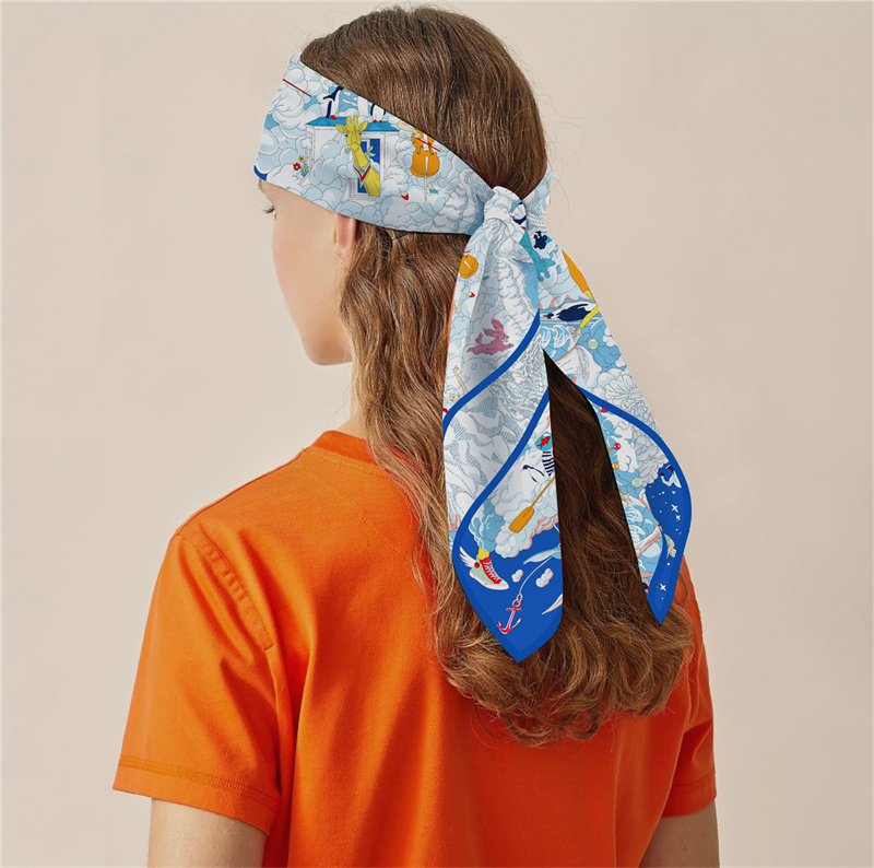 Pobing Twill Zijden Sjaal Vrou - Scarf Silk Square recensie en prijs