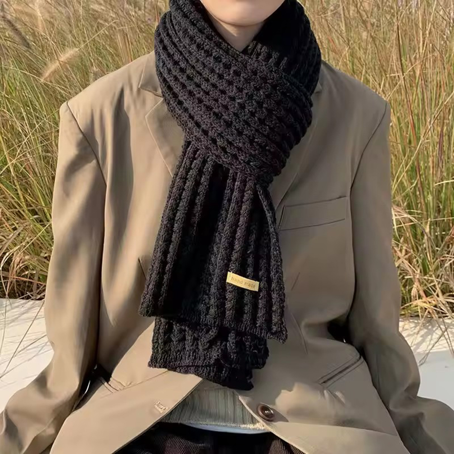 Premium zachte, luxe, dikke, o - Muffler Men Wool recensie en prijs