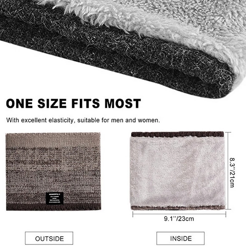 Winter Sjaal voor Mannen Fleec - Muffler Men Wool recensie en prijs