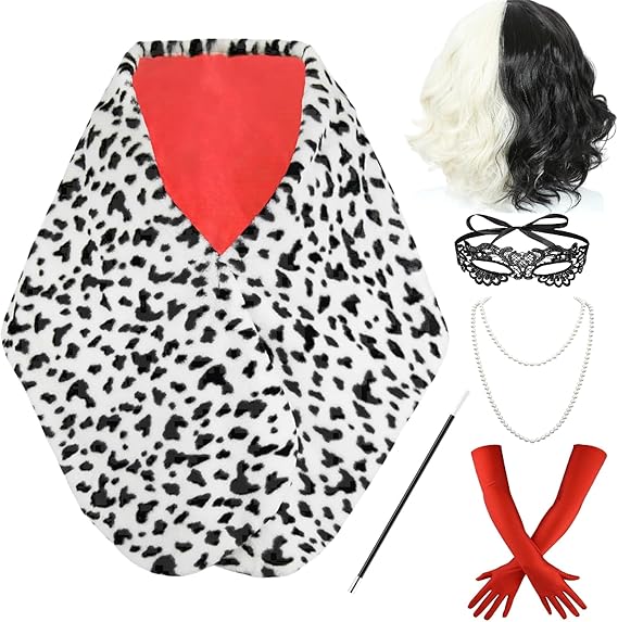 Disfraz Party Dames Cruella De - Face Scarf Mask recensie en prijs