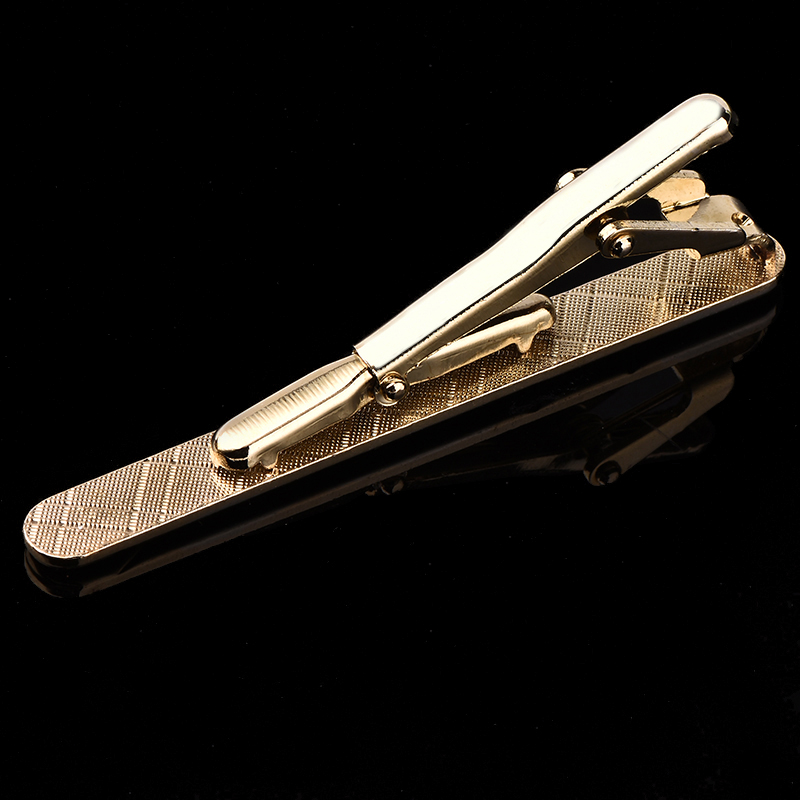 1-delige heren dasspeld in gou - Tie Clip Silver recensie en prijs