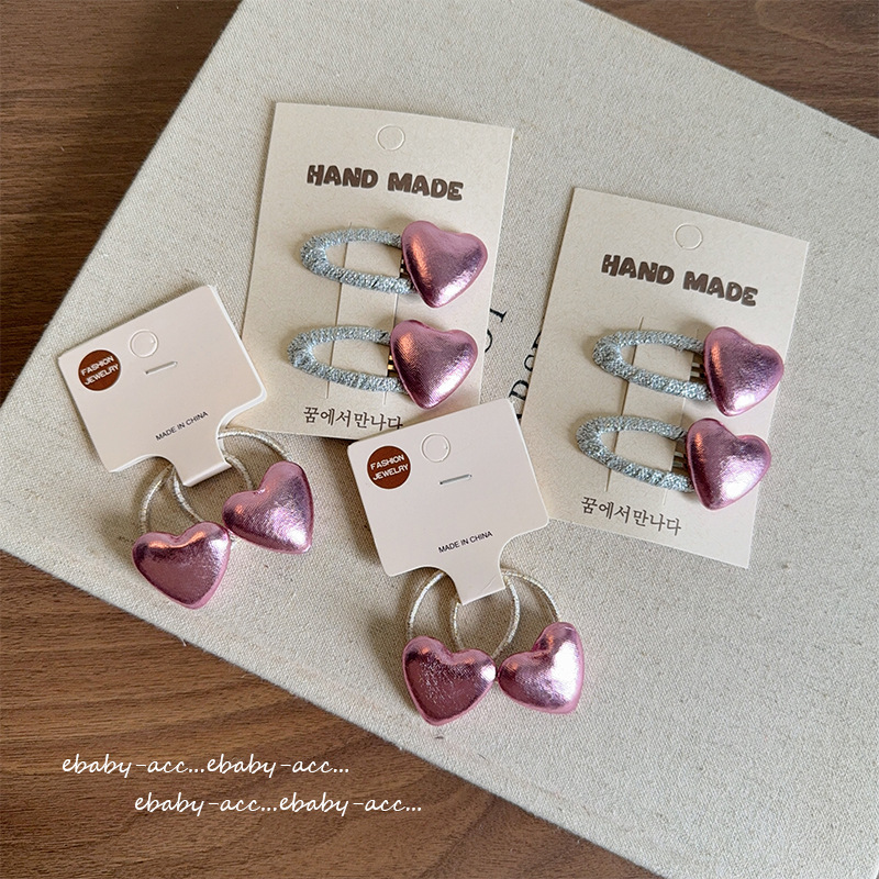 Haarspeld voor meisjes, roze,  - Tie Clip Silver recensie en prijs