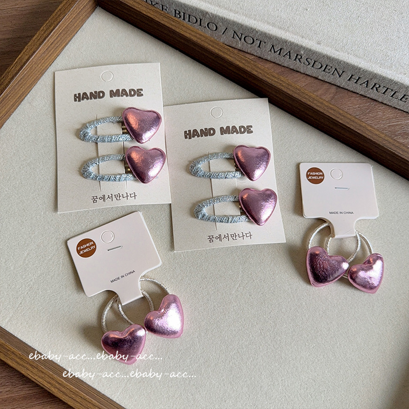Haarspeld voor meisjes, roze,  - Tie Clip Silver recensie en prijs
