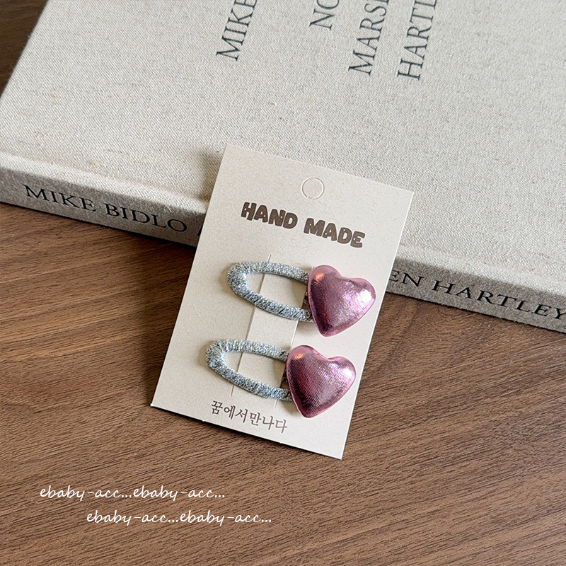 Haarspeld voor meisjes, roze,  - Tie Clip Silver recensie en prijs
